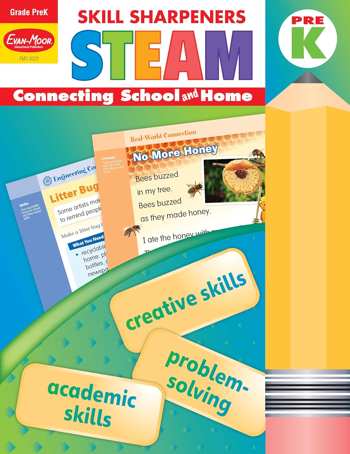 Skill Sharpeners: Steam, Prek Workbook