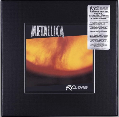 Metallica ReLoad Deluxe Numbered Limited Edition 180g 5 LP, 45 rpm 7