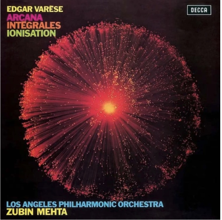 Zubin Mehta Varese: Arcana, Integrales, Ionisation (Decca Pure Analogue Series) Hand-Numbered Limited Edition 180g LP