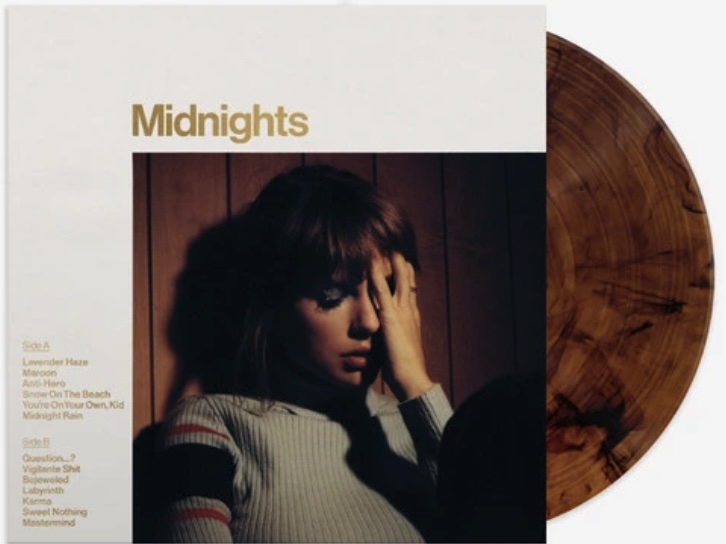 Taylor Swift Midnights LP (Mahogany Vinyl)