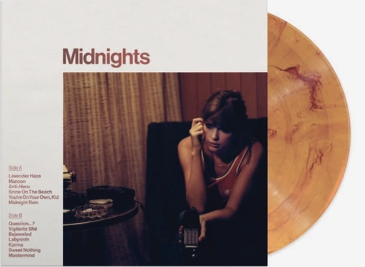 Taylor Swift Midnights LP (Blood Moon Vinyl)
