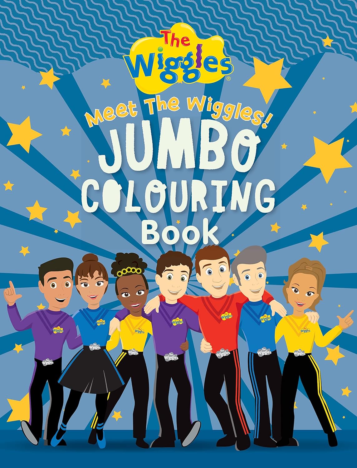 Wiggles Meet The Wiggles Jumbo Colouring