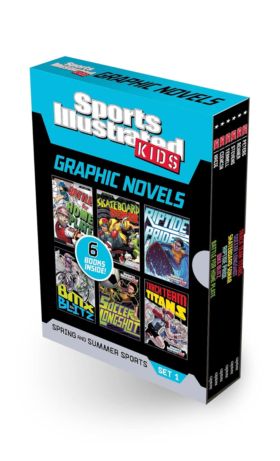 Bx - Sports Illus Kids Graphic Novels Spring & Summer Sports; Set 1