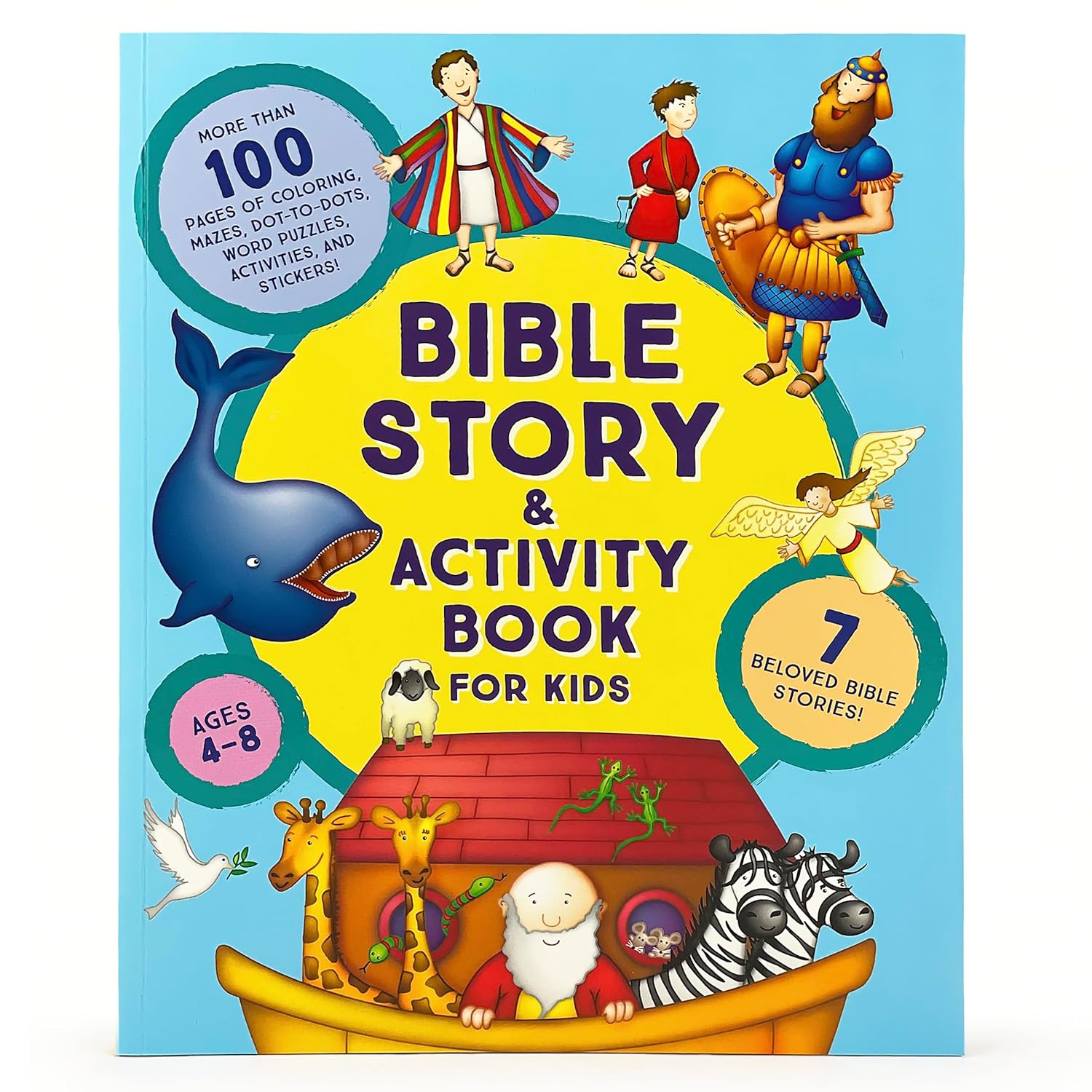 Bib Story & Activity Book For Kids