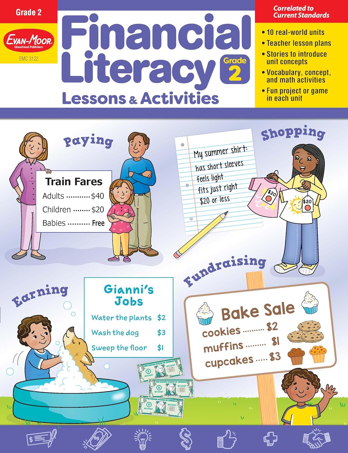 Financial Literacy Lessons & Activities, Grade 2