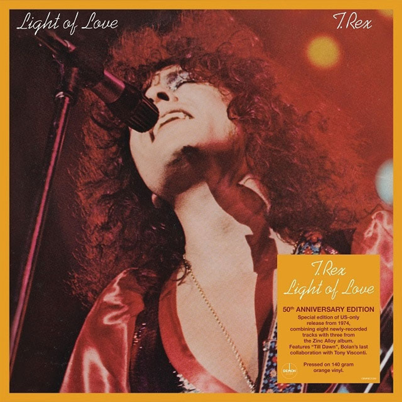 T. Rex Light Of Love (50Th Anniversary Edition) Import Lp (Orange Vinyl)