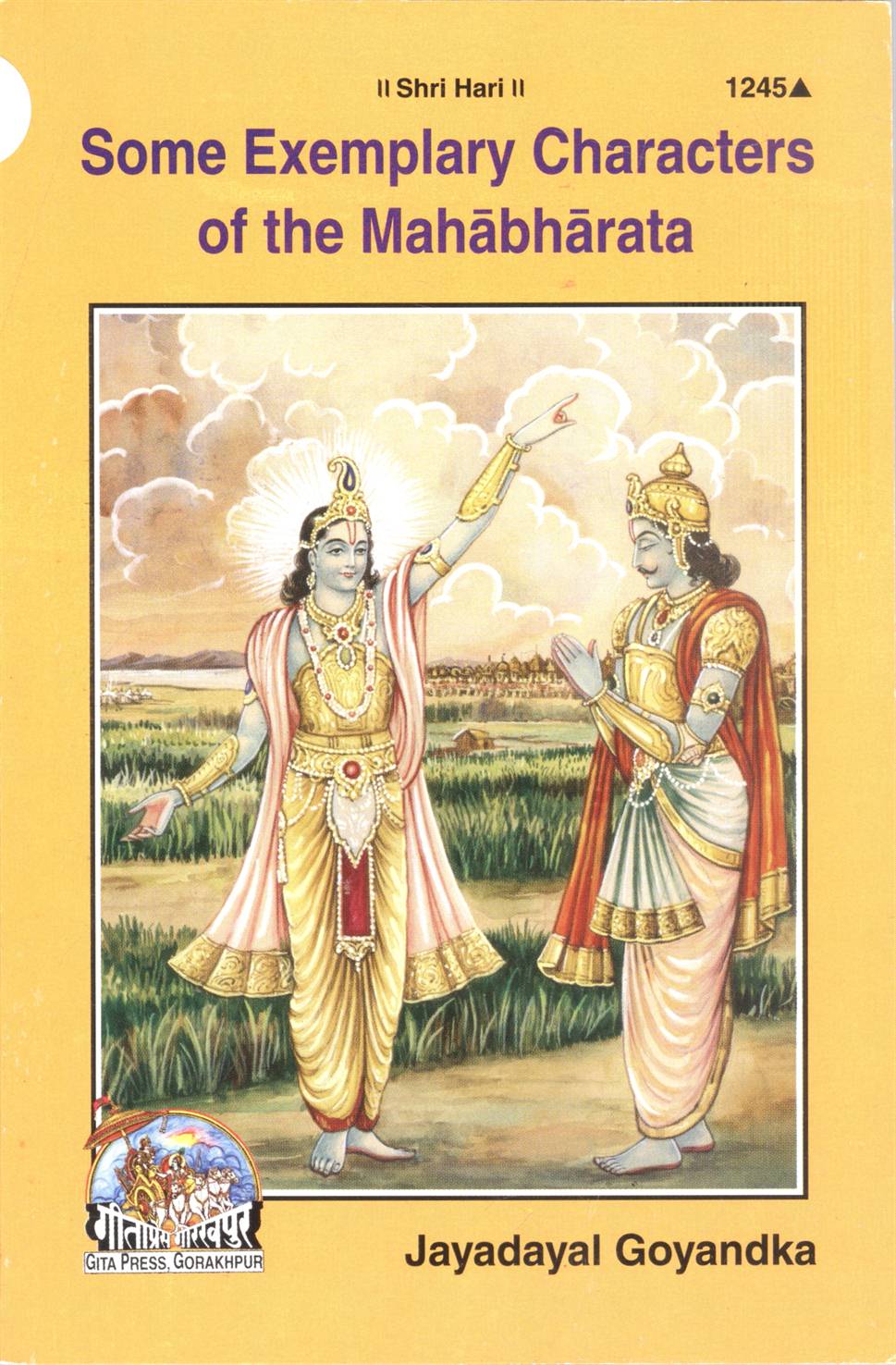 Some Exemplary Characters Of The Mahabharata