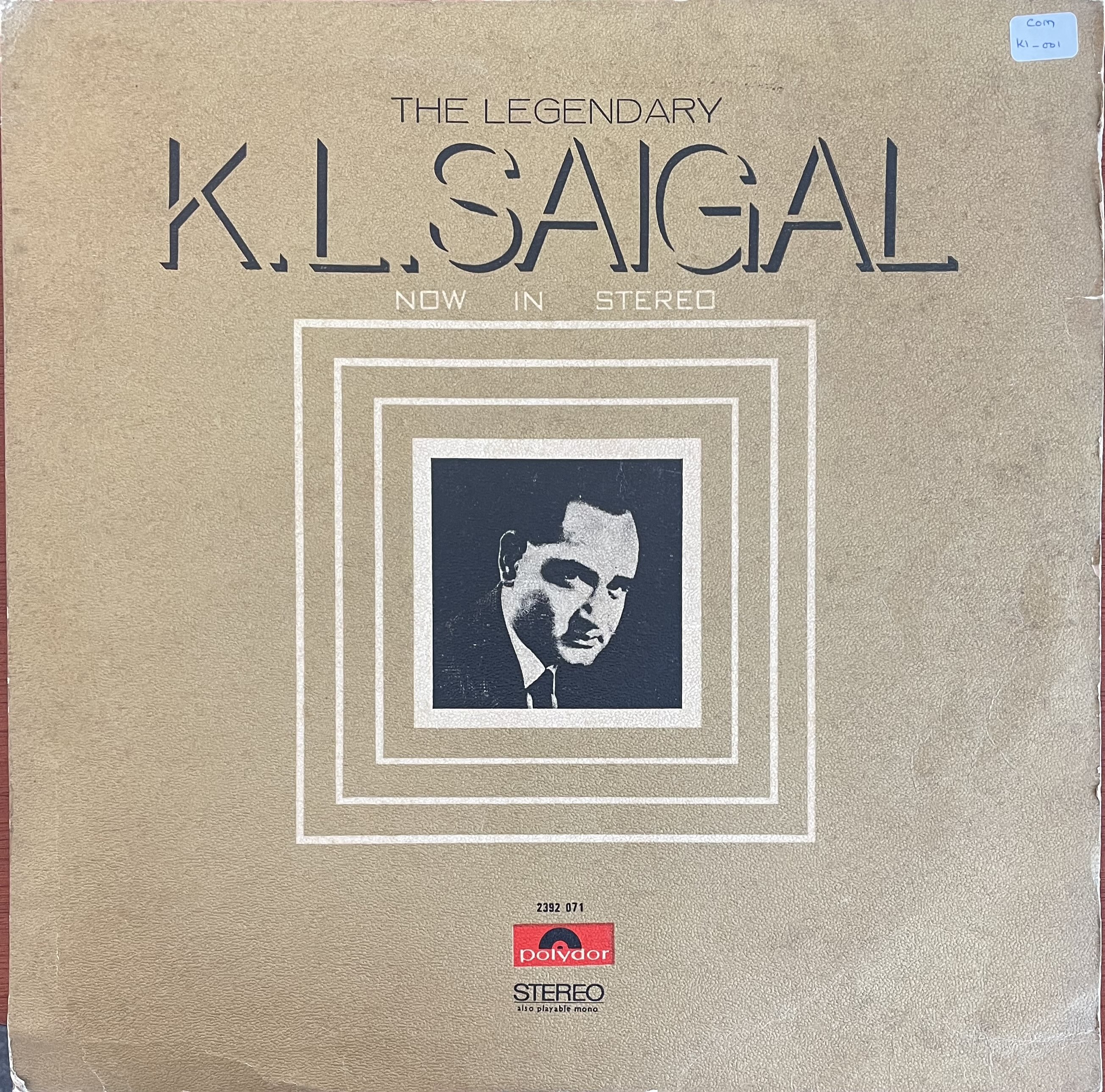 The Legendary - K. L. Saigal