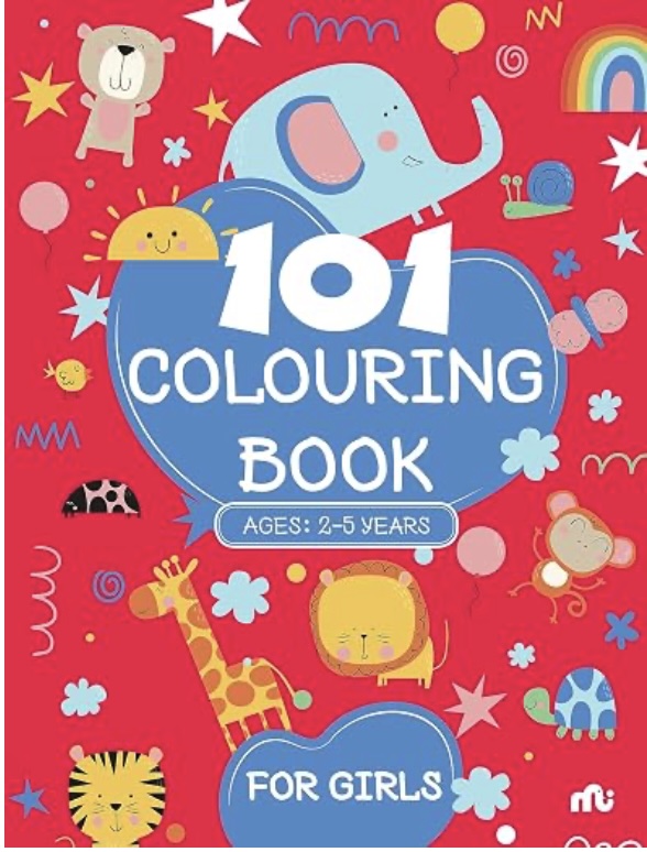 101 COLOURING BOOK FOR GIRLS