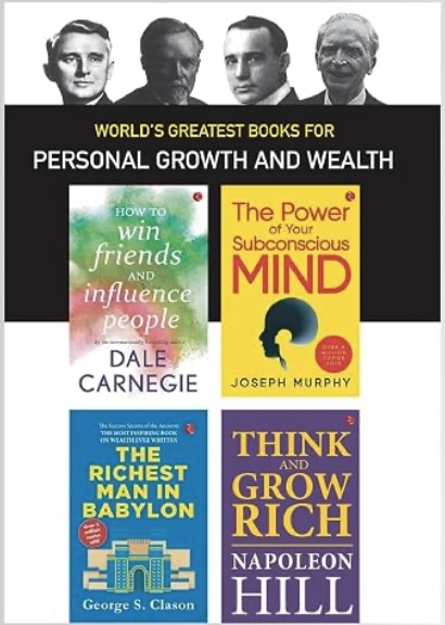 World's Greatest Books For Personal Growth And Wealth 4 Books Sleevecase
